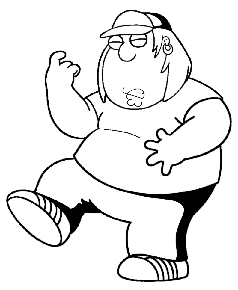 Dibujo para colorear: Family Guy (Dibujos animados) #48798 - Dibujos para Colorear e Imprimir Gratis