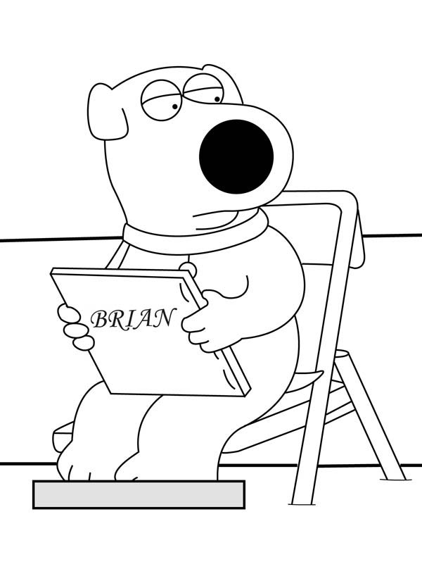 Dibujo para colorear: Family Guy (Dibujos animados) #48828 - Dibujos para Colorear e Imprimir Gratis