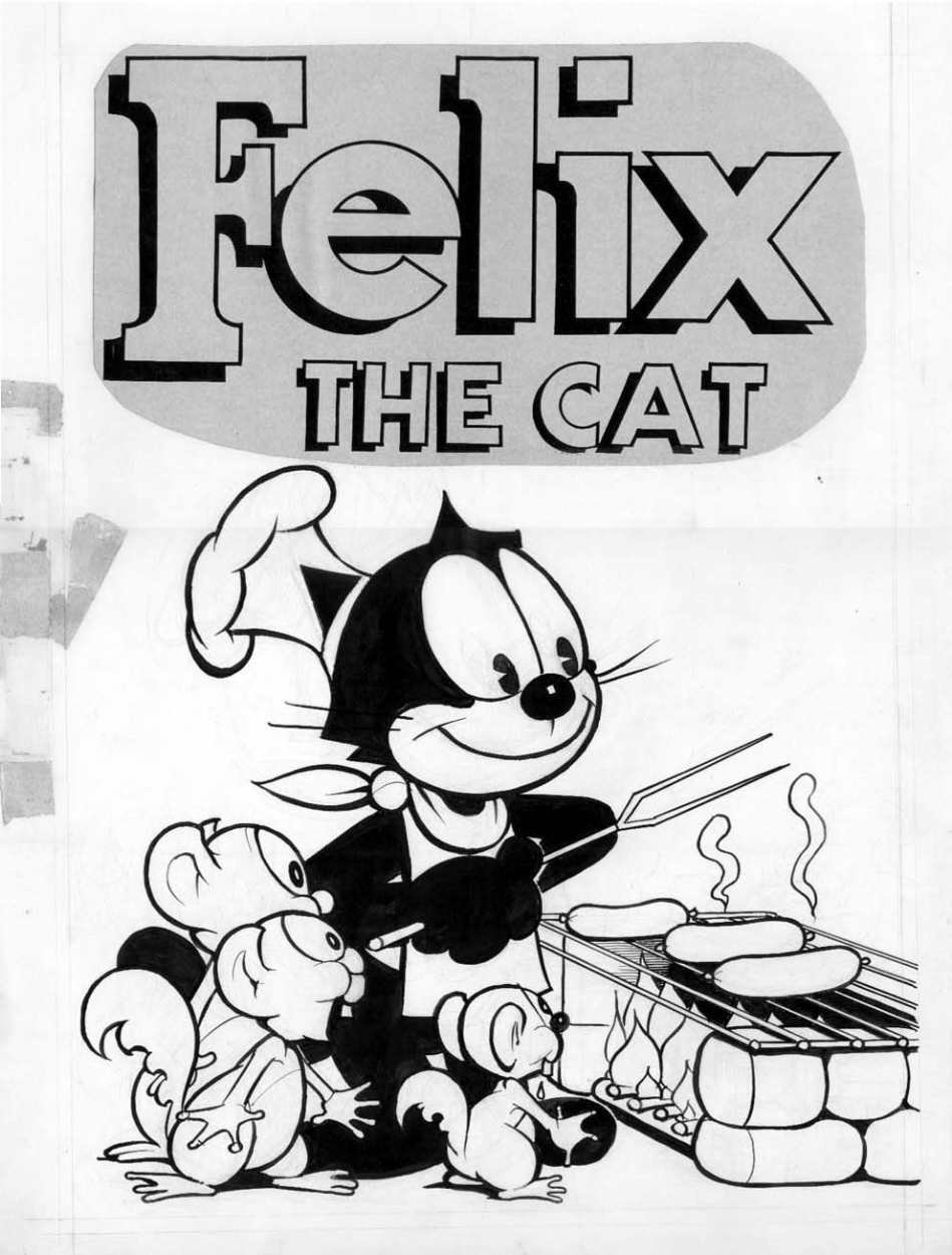 Dibujo para colorear: Felix the Cat (Dibujos animados) #47866 - Dibujos para Colorear e Imprimir Gratis