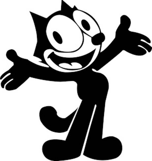 Dibujo para colorear: Felix the Cat (Dibujos animados) #48029 - Dibujos para Colorear e Imprimir Gratis