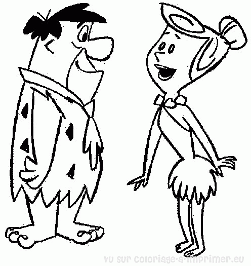 Dibujo para colorear: Flintstones (Dibujos animados) #29595 - Dibujos para Colorear e Imprimir Gratis