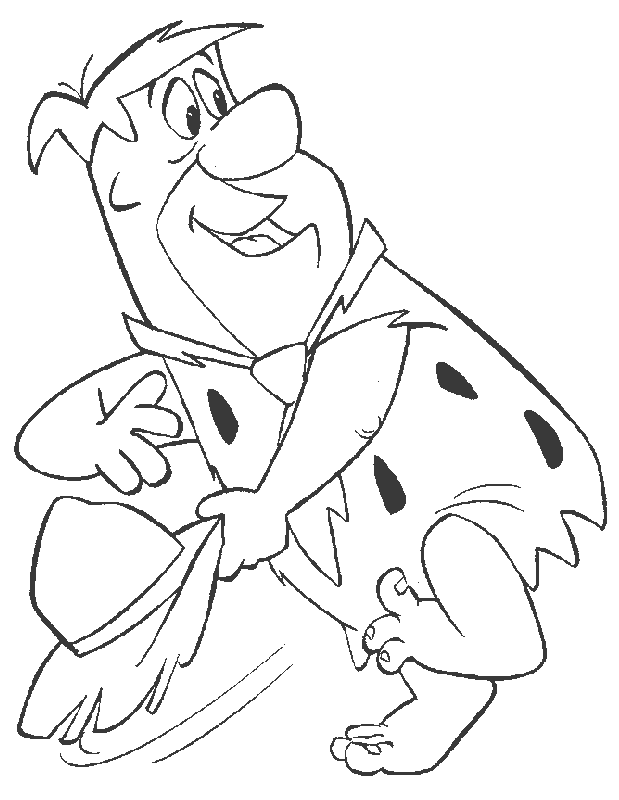 Dibujo para colorear: Flintstones (Dibujos animados) #29597 - Dibujos para Colorear e Imprimir Gratis