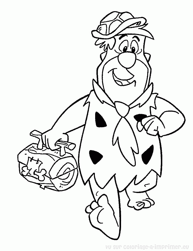 Dibujo para colorear: Flintstones (Dibujos animados) #29598 - Dibujos para Colorear e Imprimir Gratis
