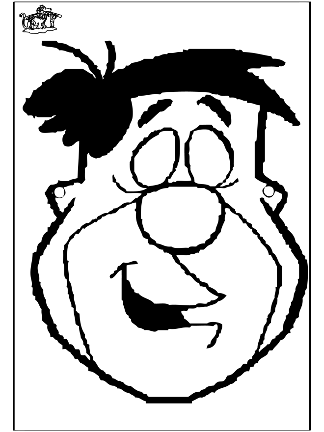 Dibujo para colorear: Flintstones (Dibujos animados) #29601 - Dibujos para Colorear e Imprimir Gratis