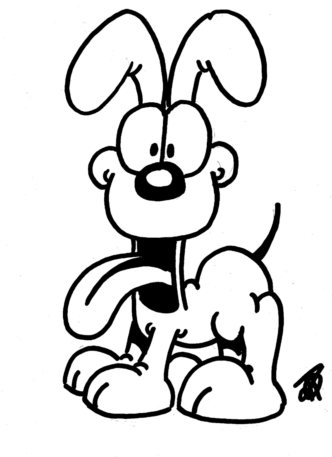 Dibujo para colorear: Garfield (Dibujos animados) #26136 - Dibujos para Colorear e Imprimir Gratis