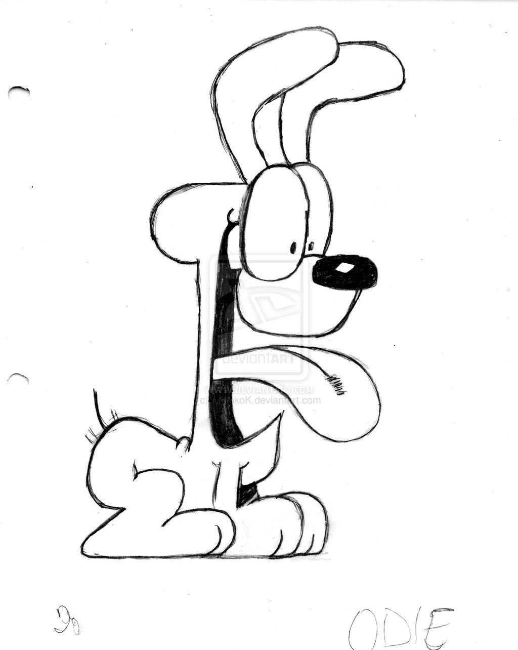 Dibujo para colorear: Garfield (Dibujos animados) #26304 - Dibujos para Colorear e Imprimir Gratis