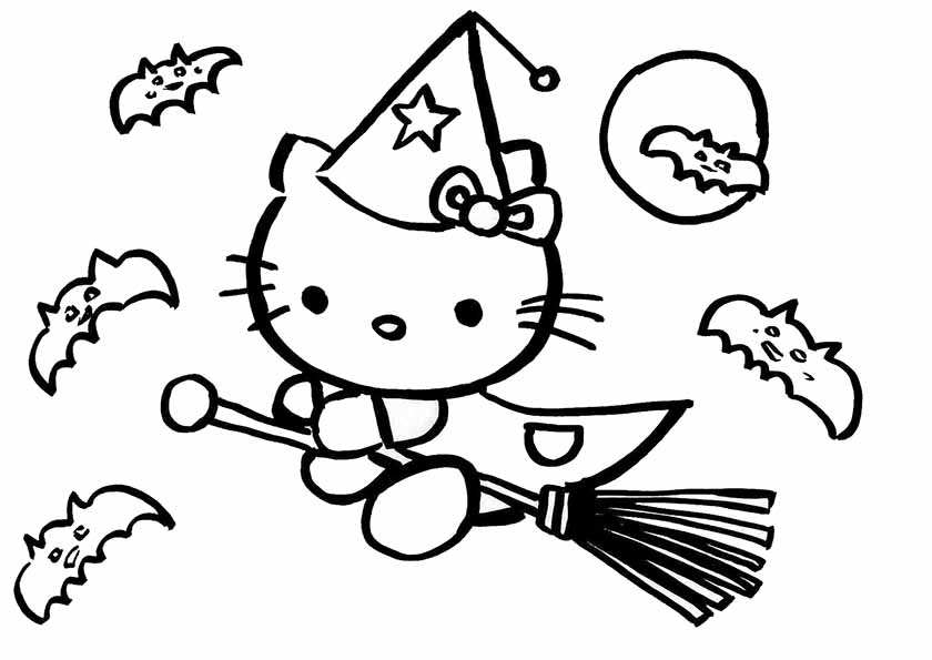 Dibujo para colorear: Hello Kitty (Dibujos animados) #36890 - Dibujos para Colorear e Imprimir Gratis