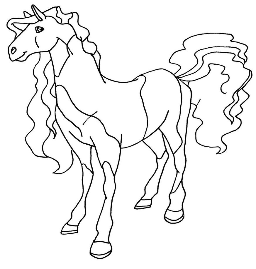 Dibujo para colorear: Horseland (Dibujos animados) #53799 - Dibujos para Colorear e Imprimir Gratis