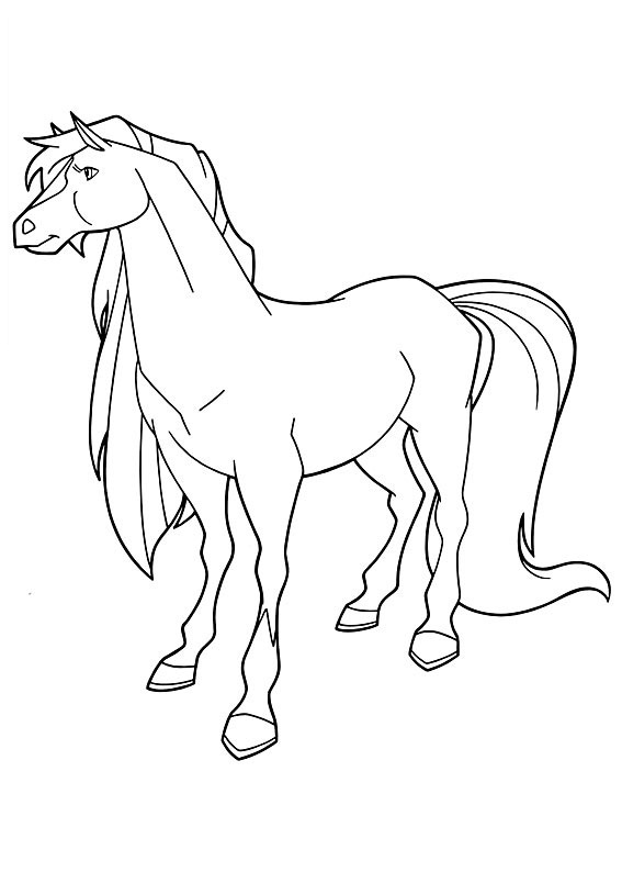 Dibujo para colorear: Horseland (Dibujos animados) #53804 - Dibujos para Colorear e Imprimir Gratis