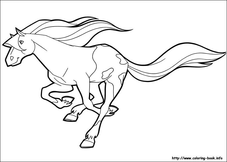 Dibujo para colorear: Horseland (Dibujos animados) #53836 - Dibujos para Colorear e Imprimir Gratis