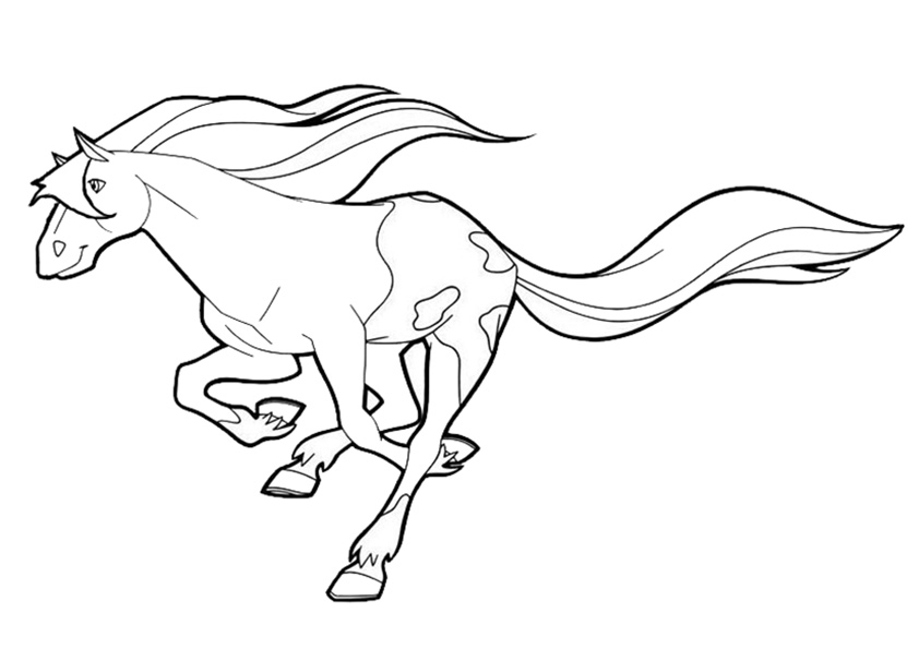 Dibujo para colorear: Horseland (Dibujos animados) #53936 - Dibujos para Colorear e Imprimir Gratis