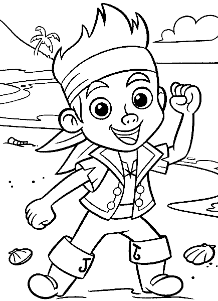 Dibujo para colorear: Jake and the Never Land Pirates (Dibujos animados) #42396 - Dibujos para Colorear e Imprimir Gratis