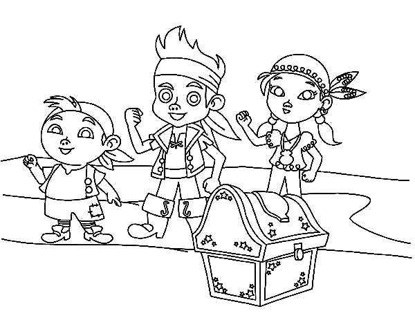Dibujo para colorear: Jake and the Never Land Pirates (Dibujos animados) #42475 - Dibujos para Colorear e Imprimir Gratis