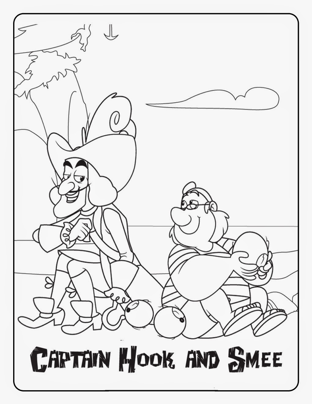 Dibujo para colorear: Jake and the Never Land Pirates (Dibujos animados) #42478 - Dibujos para Colorear e Imprimir Gratis