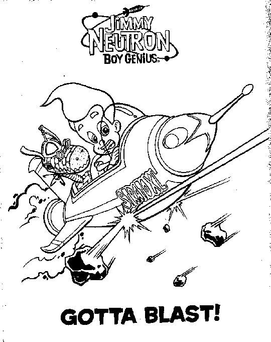 Dibujo para colorear: Jimmy Neutron (Dibujos animados) #48900 - Dibujos para Colorear e Imprimir Gratis