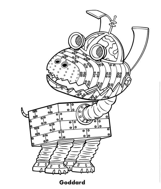 Dibujo para colorear: Jimmy Neutron (Dibujos animados) #48925 - Dibujos para Colorear e Imprimir Gratis