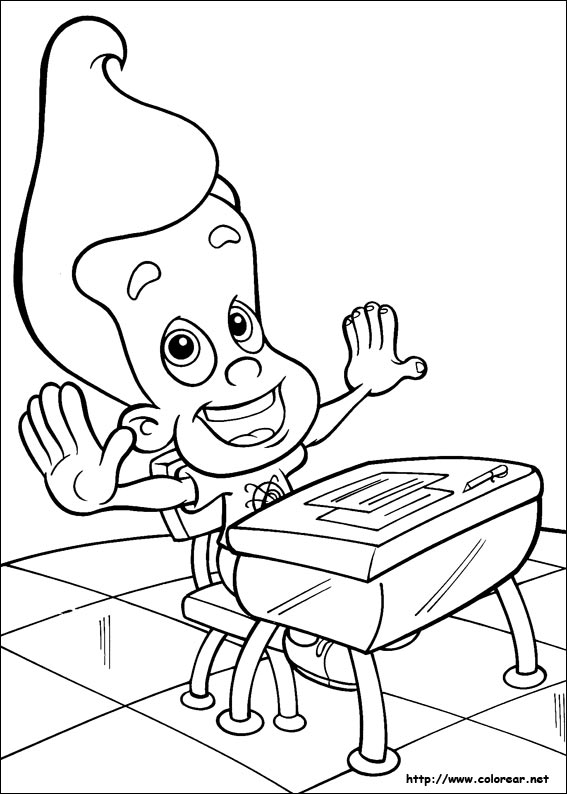 Dibujo para colorear: Jimmy Neutron (Dibujos animados) #49071 - Dibujos para Colorear e Imprimir Gratis
