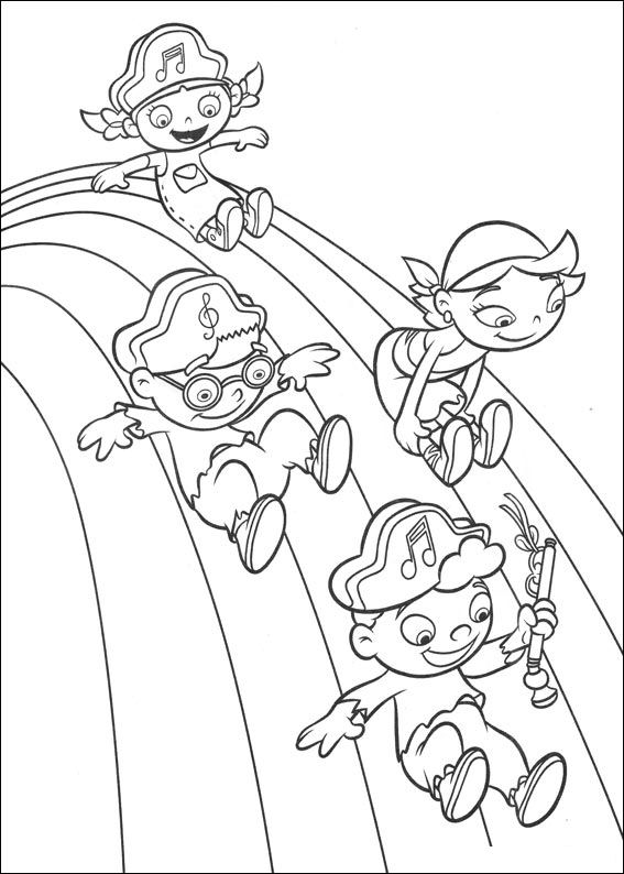 Dibujo para colorear: Little Einsteins (Dibujos animados) #45723 - Dibujos para Colorear e Imprimir Gratis