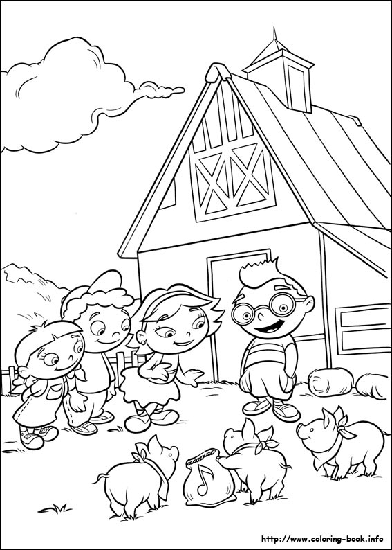 Dibujo para colorear: Little Einsteins (Dibujos animados) #45779 - Dibujos para Colorear e Imprimir Gratis