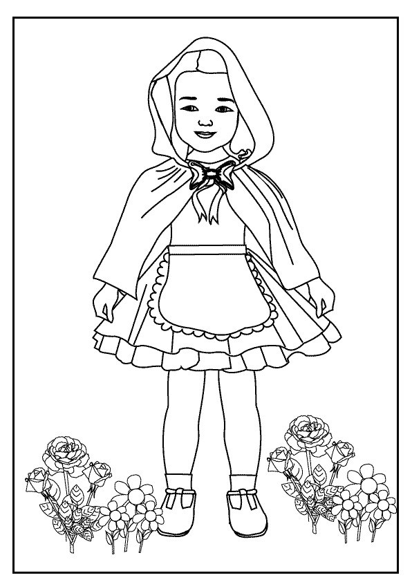 Dibujo para colorear: Little Red Riding Hood (Dibujos animados) #49247 - Dibujos para Colorear e Imprimir Gratis