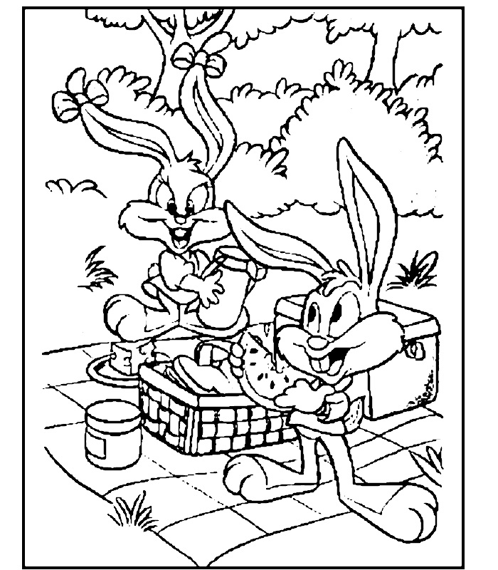 Dibujo para colorear: Looney Tunes (Dibujos animados) #39167 - Dibujos para Colorear e Imprimir Gratis