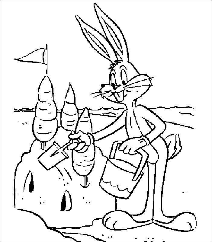 Dibujo para colorear: Looney Tunes (Dibujos animados) #39191 - Dibujos para Colorear e Imprimir Gratis