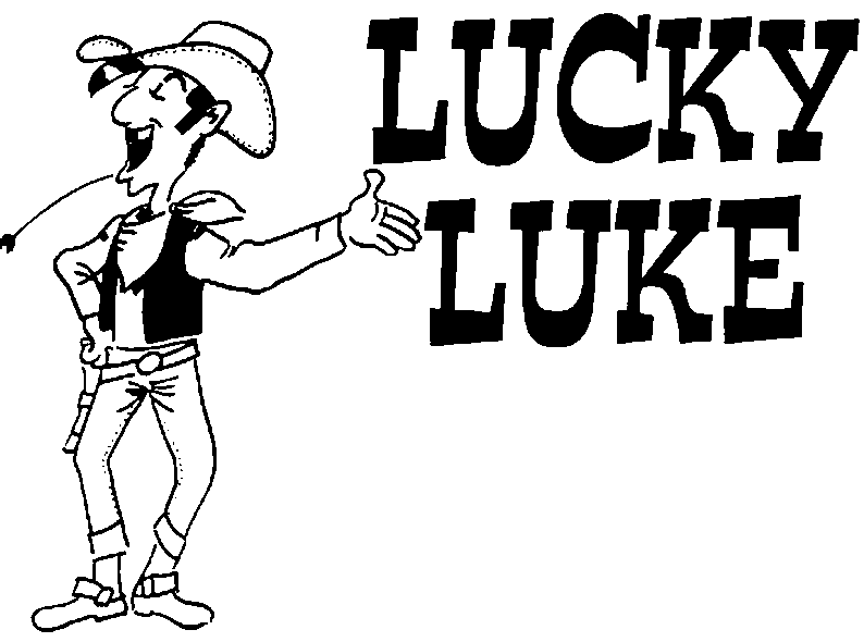 Dibujo para colorear: Lucky Luke (Dibujos animados) #25600 - Dibujos para Colorear e Imprimir Gratis