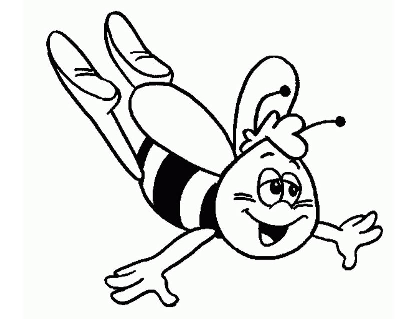 Dibujo para colorear: Maya the bee (Dibujos animados) #28235 - Dibujos para Colorear e Imprimir Gratis