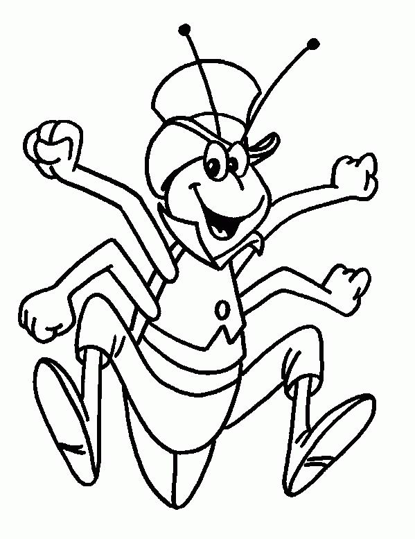 Dibujo para colorear: Maya the bee (Dibujos animados) #28253 - Dibujos para Colorear e Imprimir Gratis