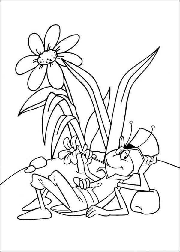 Dibujo para colorear: Maya the bee (Dibujos animados) #28329 - Dibujos para Colorear e Imprimir Gratis