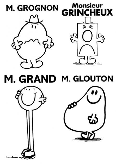 Dibujo para colorear: Mr. Men Show (Dibujos animados) #45494 - Dibujos para Colorear e Imprimir Gratis