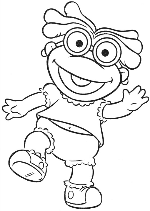 Dibujo para colorear: Muppets (Dibujos animados) #31877 - Dibujos para Colorear e Imprimir Gratis