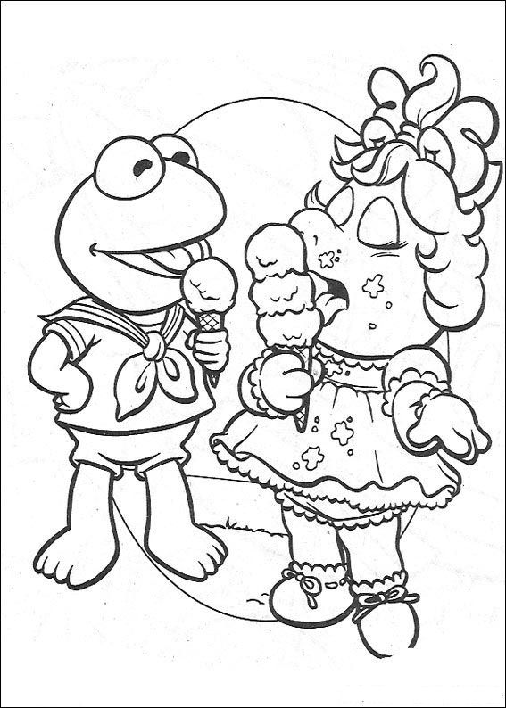 Dibujo para colorear: Muppets (Dibujos animados) #31879 - Dibujos para Colorear e Imprimir Gratis