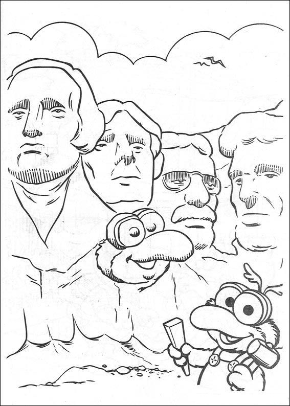 Dibujo para colorear: Muppets (Dibujos animados) #31907 - Dibujos para Colorear e Imprimir Gratis