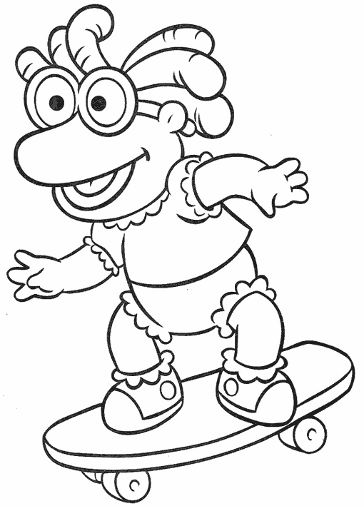 Dibujo para colorear: Muppets (Dibujos animados) #31927 - Dibujos para Colorear e Imprimir Gratis