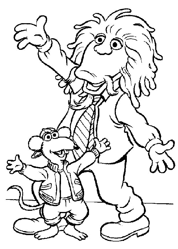 Dibujo para colorear: Muppets (Dibujos animados) #31928 - Dibujos para Colorear e Imprimir Gratis