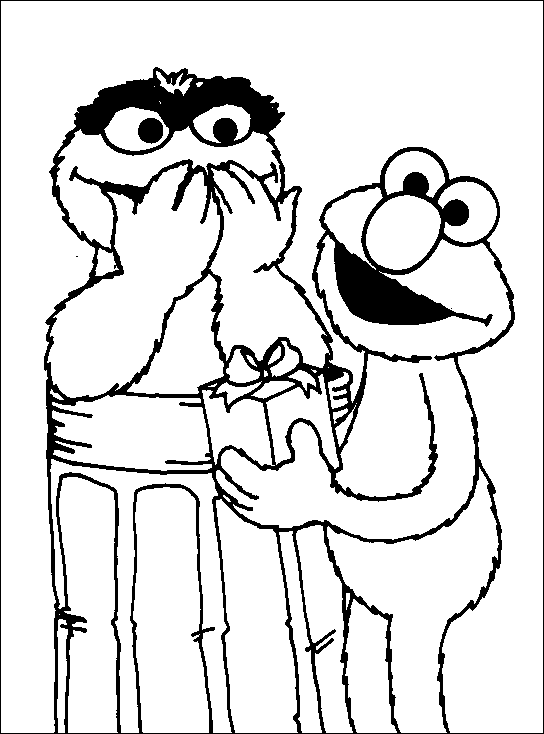 Dibujo para colorear: Muppets (Dibujos animados) #31939 - Dibujos para Colorear e Imprimir Gratis