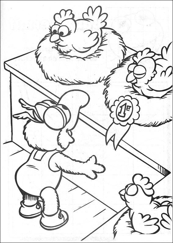 Dibujo para colorear: Muppets (Dibujos animados) #31943 - Dibujos para Colorear e Imprimir Gratis
