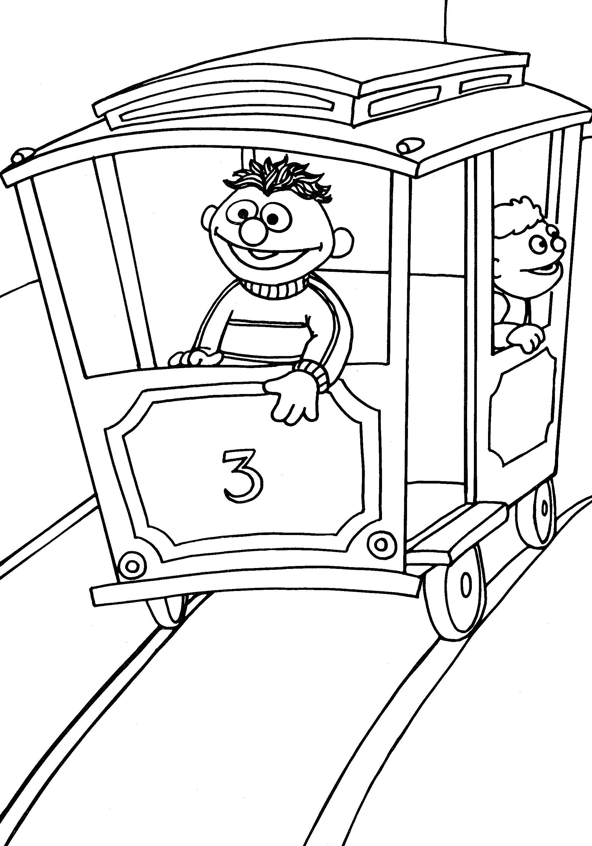 Dibujo para colorear: Muppets (Dibujos animados) #31962 - Dibujos para Colorear e Imprimir Gratis