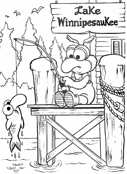 Dibujo para colorear: Muppets (Dibujos animados) #31994 - Dibujos para Colorear e Imprimir Gratis