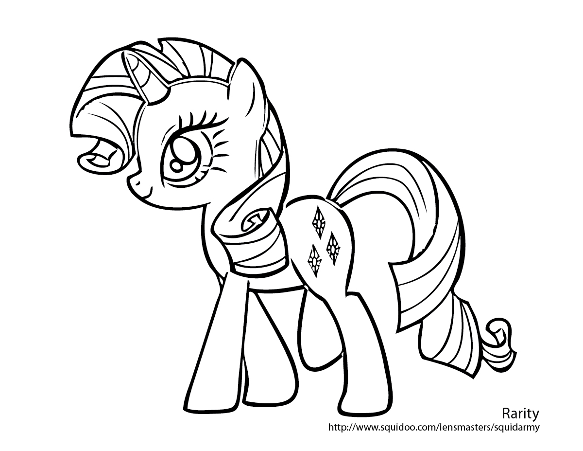 Dibujo para colorear: My Little Pony (Dibujos animados) #41859 - Dibujos para Colorear e Imprimir Gratis