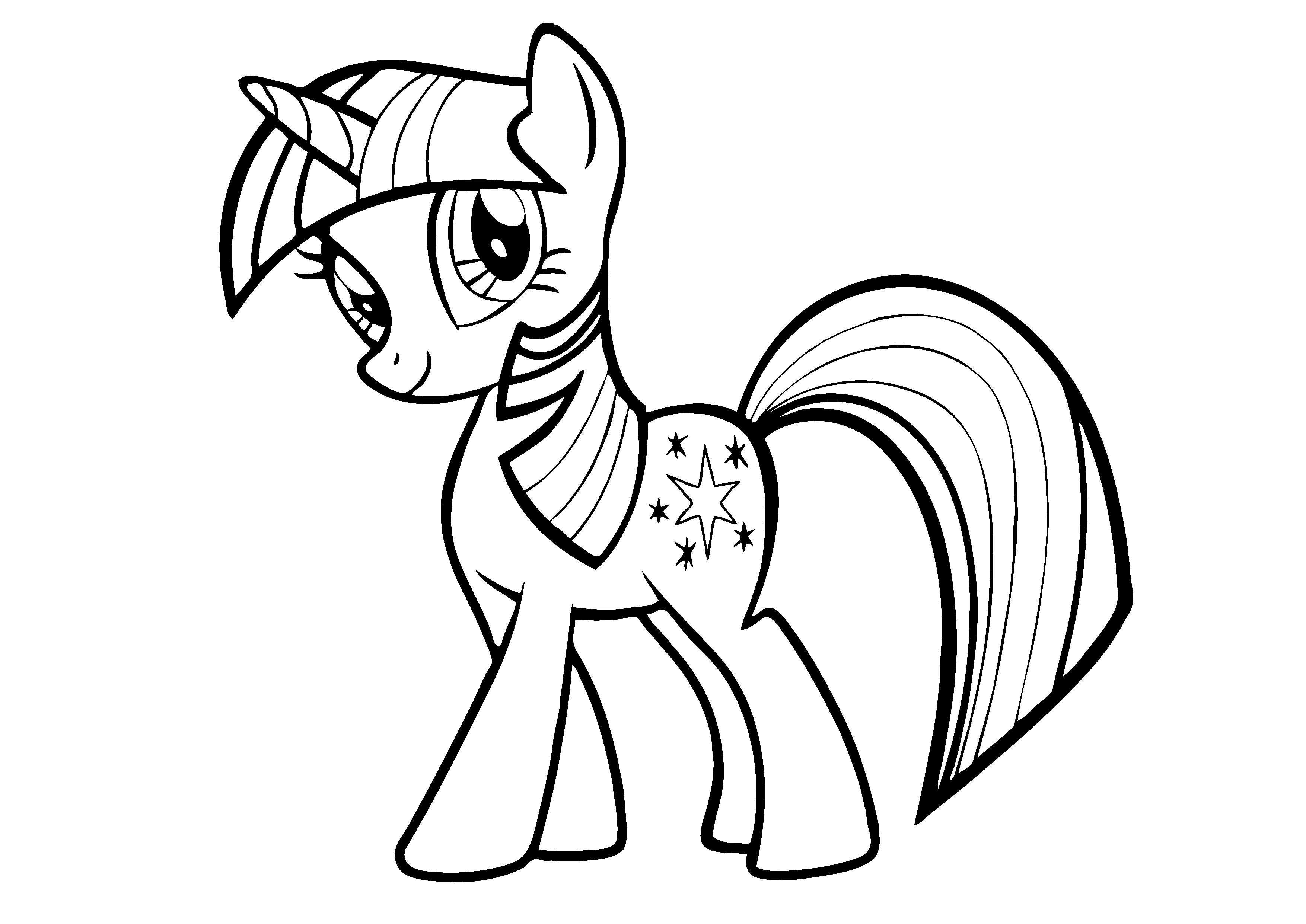 Dibujo para colorear: My Little Pony (Dibujos animados) #41866 - Dibujos para Colorear e Imprimir Gratis