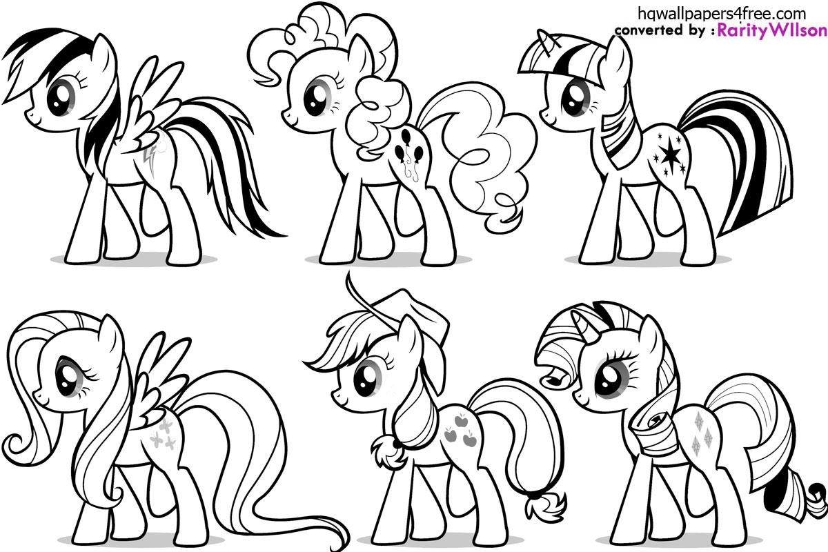 Dibujo para colorear: My Little Pony (Dibujos animados) #41872 - Dibujos para Colorear e Imprimir Gratis