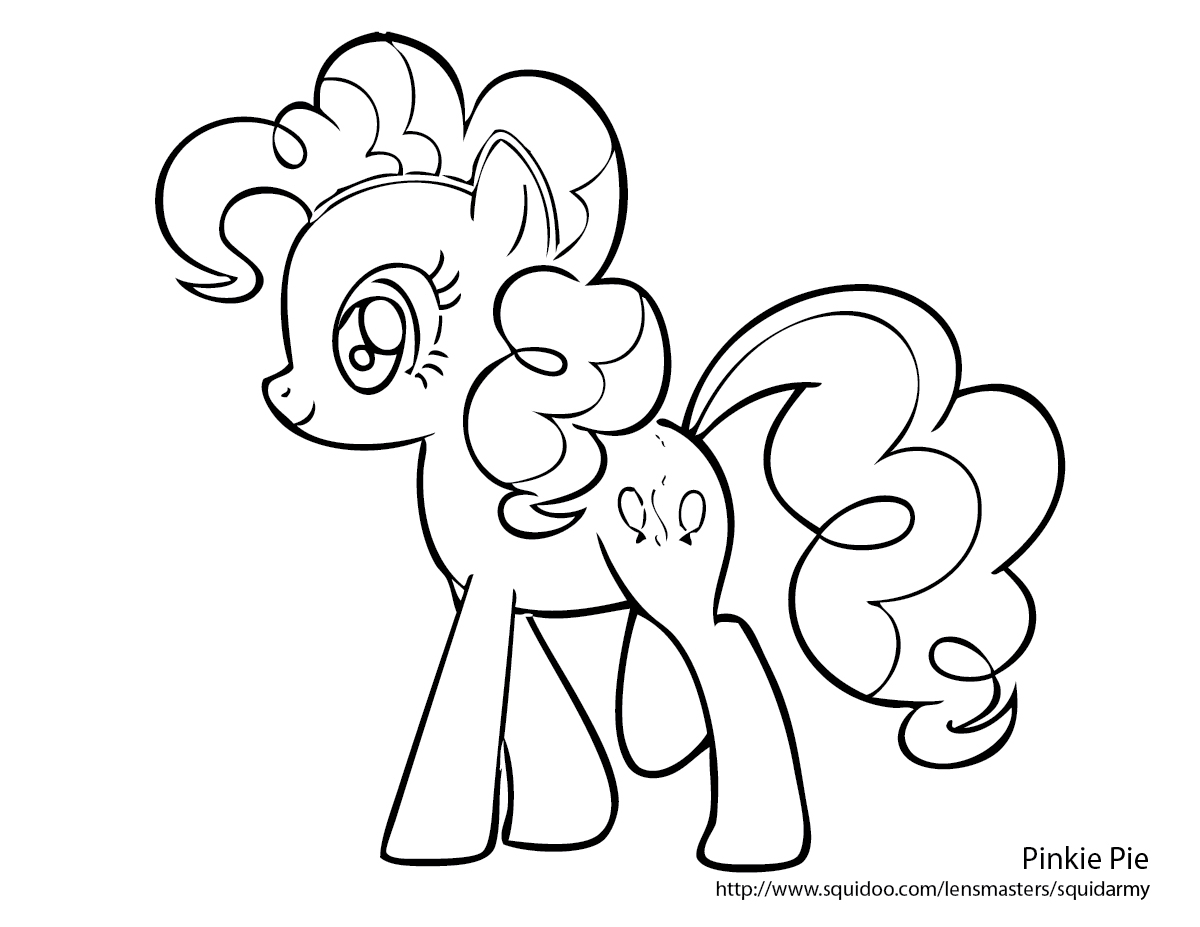 Dibujo para colorear: My Little Pony (Dibujos animados) #41878 - Dibujos para Colorear e Imprimir Gratis