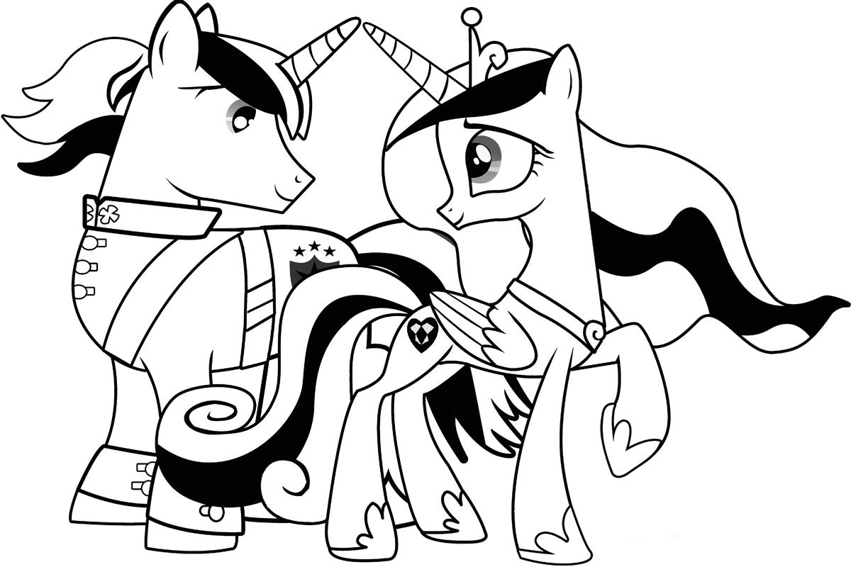Dibujo para colorear: My Little Pony (Dibujos animados) #41888 - Dibujos para Colorear e Imprimir Gratis
