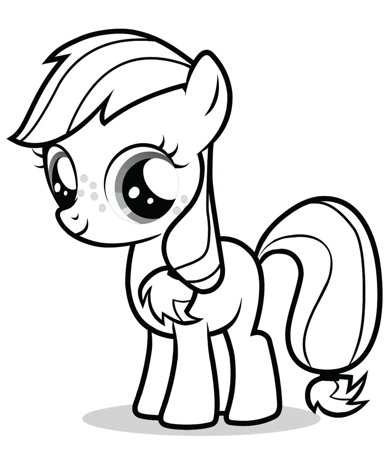 Dibujo para colorear: My Little Pony (Dibujos animados) #41893 - Dibujos para Colorear e Imprimir Gratis