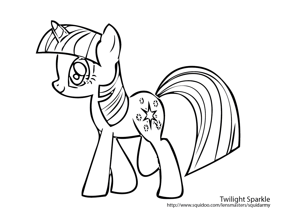 Dibujo para colorear: My Little Pony (Dibujos animados) #41894 - Dibujos para Colorear e Imprimir Gratis