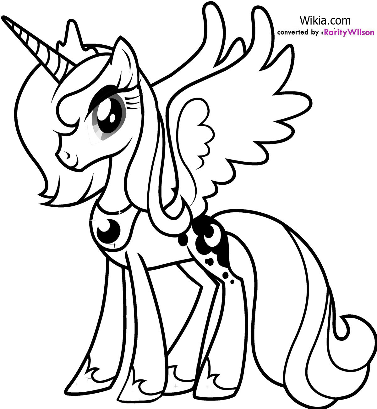 Dibujo para colorear: My Little Pony (Dibujos animados) #41898 - Dibujos para Colorear e Imprimir Gratis