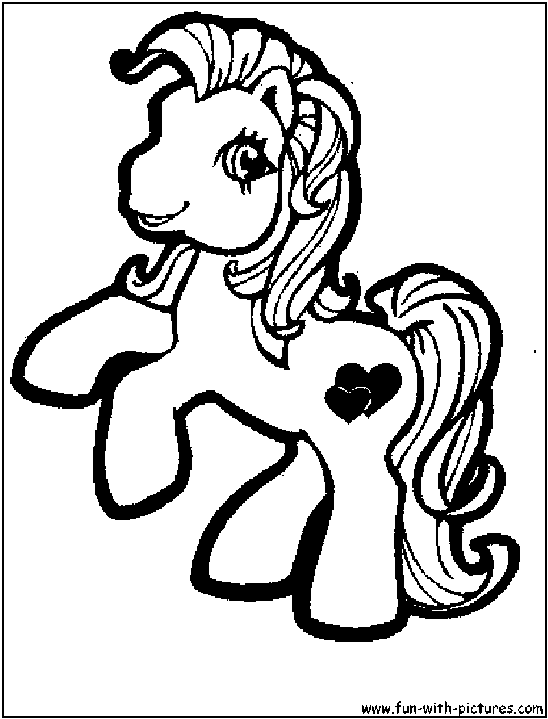 Dibujo para colorear: My Little Pony (Dibujos animados) #41900 - Dibujos para Colorear e Imprimir Gratis