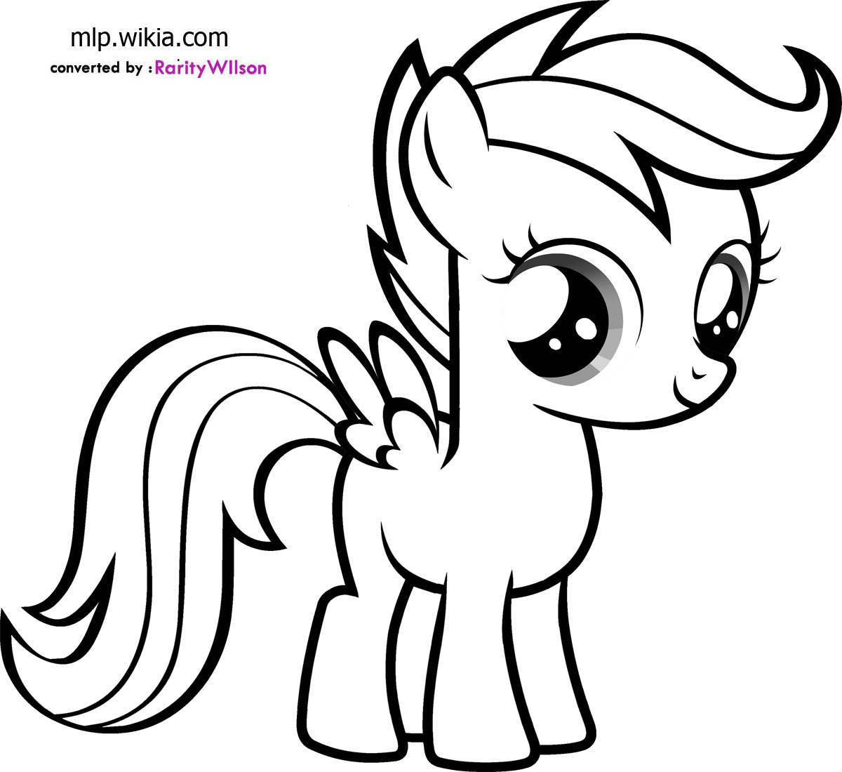 Dibujo para colorear: My Little Pony (Dibujos animados) #41902 - Dibujos para Colorear e Imprimir Gratis
